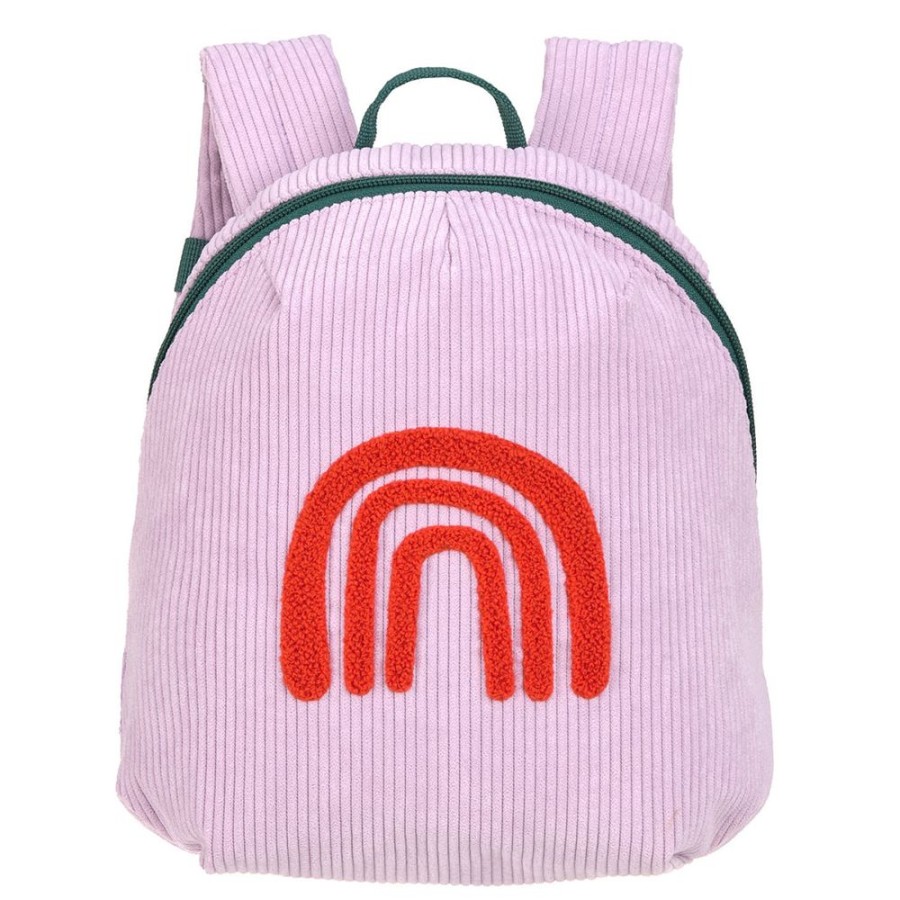 LÄSSIG Bagagerie Enfant | Sac A Dos Tiny Little Gang - Arc-En-Ciel Lilas