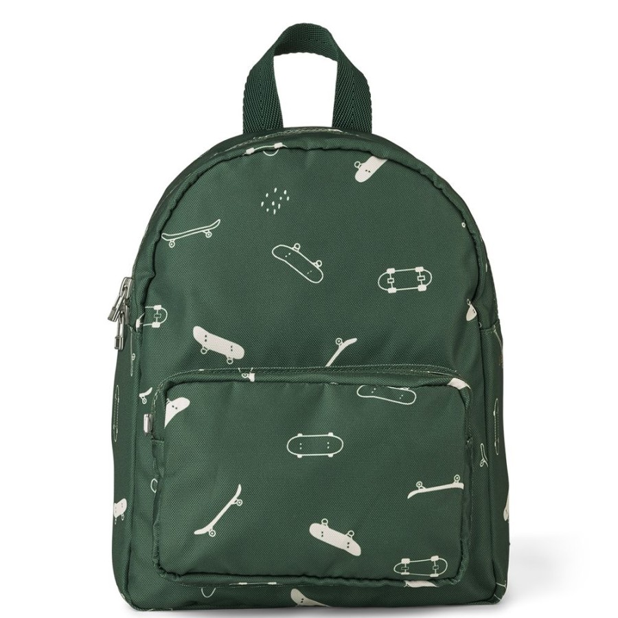Liewood Bagagerie Enfant | Sac A Dos Allan - Skate Garden Green