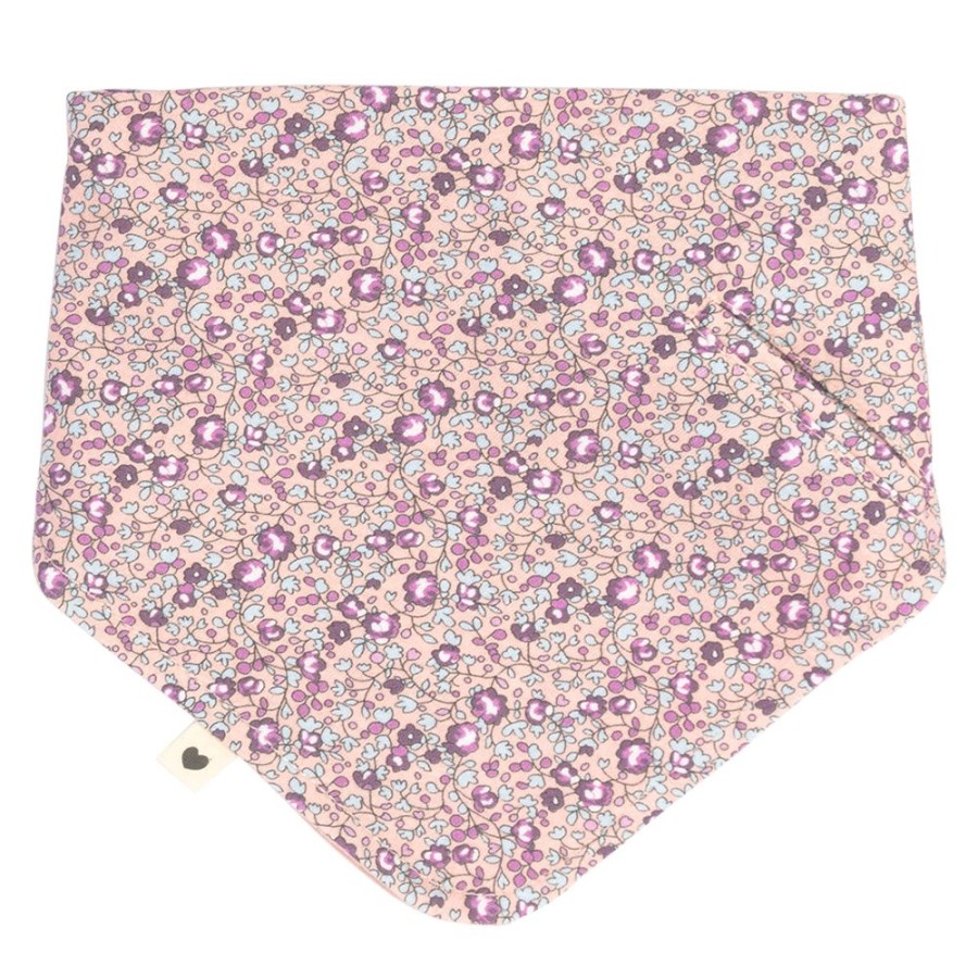 Bibs Bavoir | Bavoir Bandana Bibs X Liberty - Eloise Blush