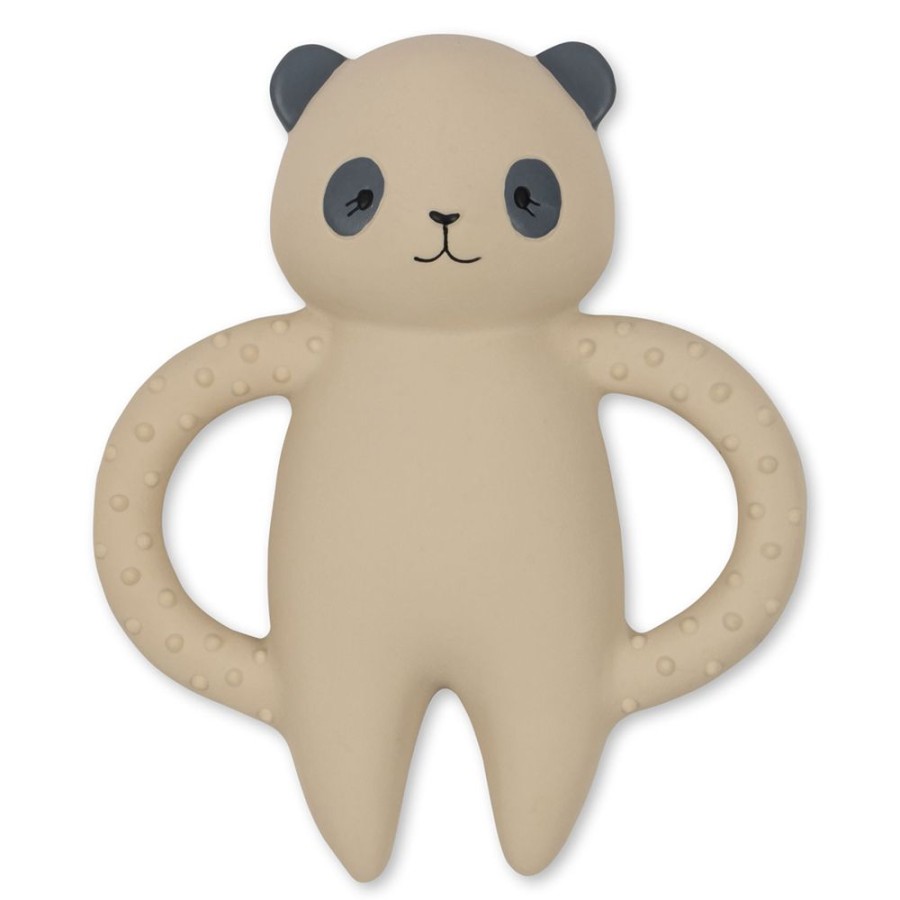 Konges Sløjd Hygiene & Soin | Jouet De Dentition Panda - Off White