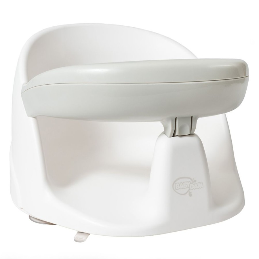 BabyDam Anneau & Transat | Siege De Bain Orbital 360 - Blanc
