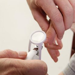 Dreambaby Hygiene & Soin | Coupe-Ongles Premium Avec Loupe - Gris