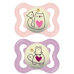 MAM Succion | Lot De 2 Sucettes Supreme Nuit - 2/6 Mois
