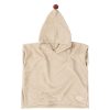 Nobodinoz Sortie De Bain Personnalisee | Poncho De Bain So Cute - Almond