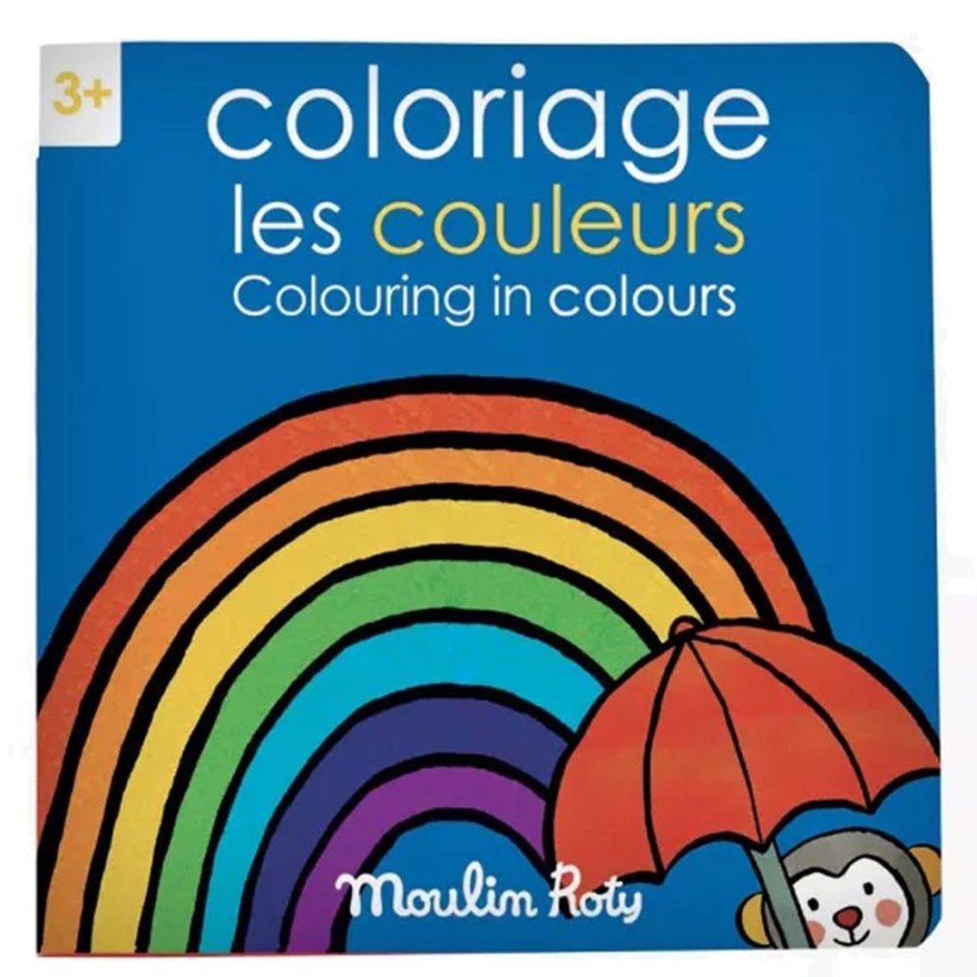 Moulin Roty Loisirs Creatifs | Cahier De Coloriage Les Couleurs - Les Popipop