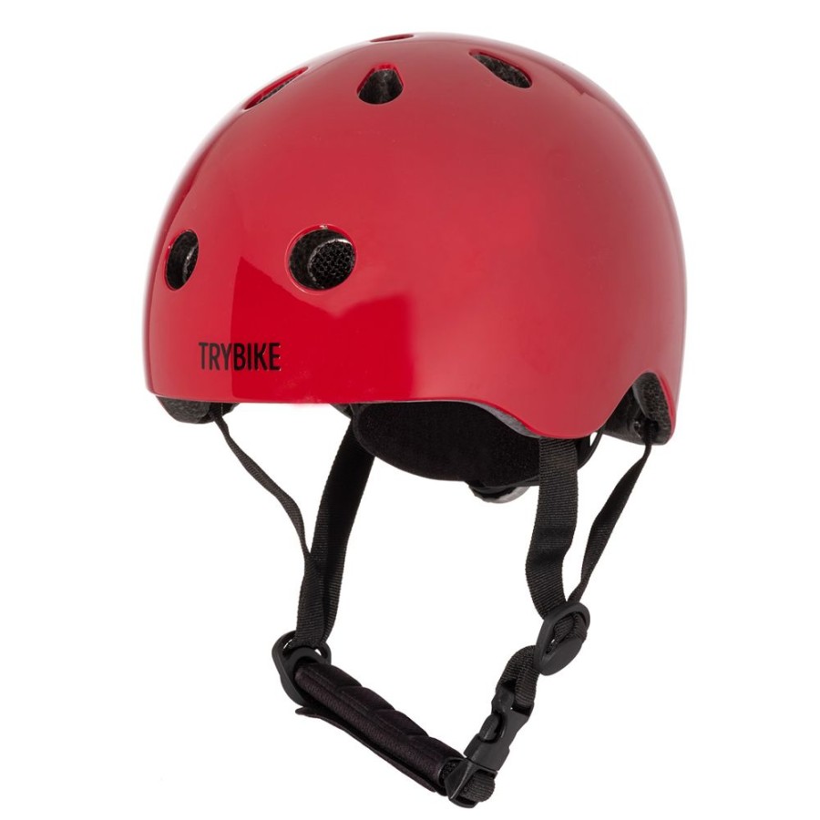 Trybike Trotteur & Porteur | Casque Coconuts Vintage Rouge - Taille Xs