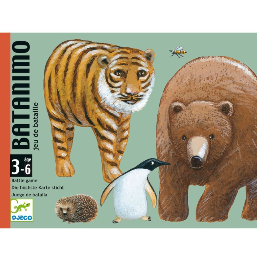 Djeco Mes Premiers Jouets | Jeux De Cartes Batanimo