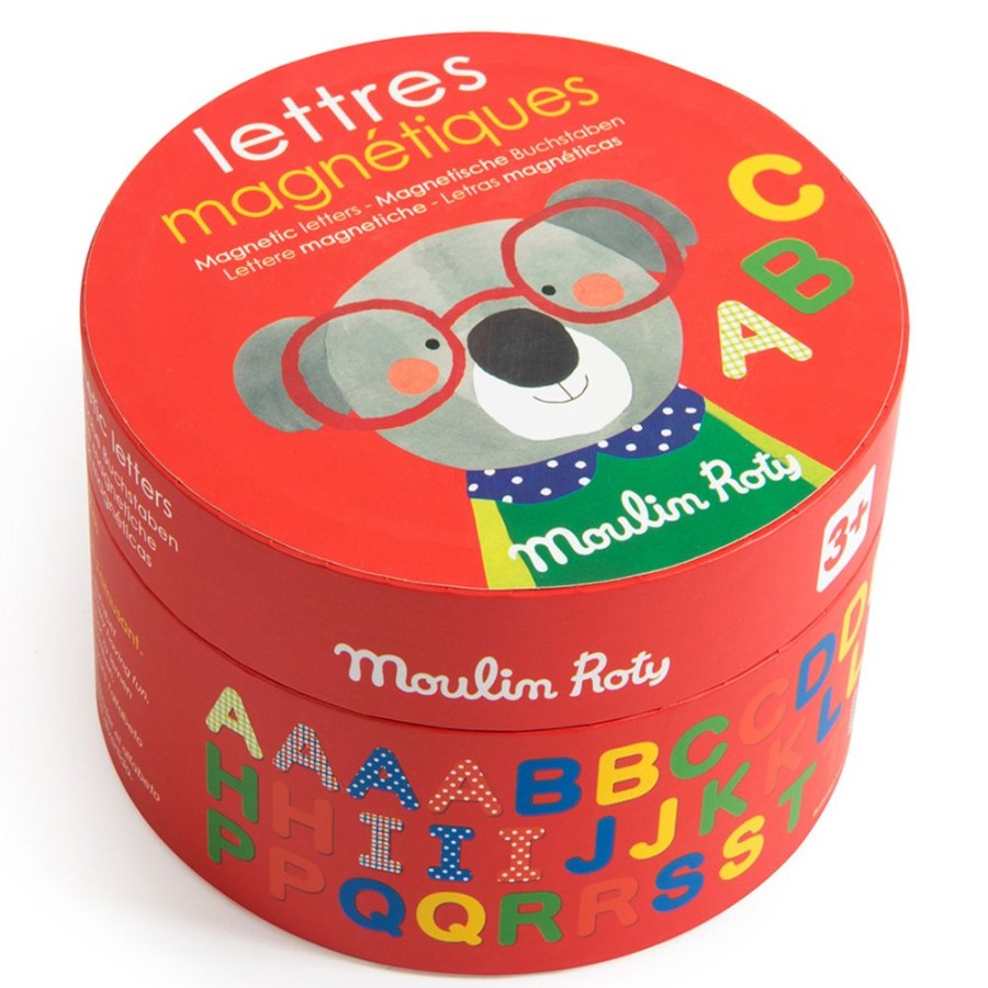 Moulin Roty Decoration | Lot De 54 Lettres Magnetiques - Les Popipop