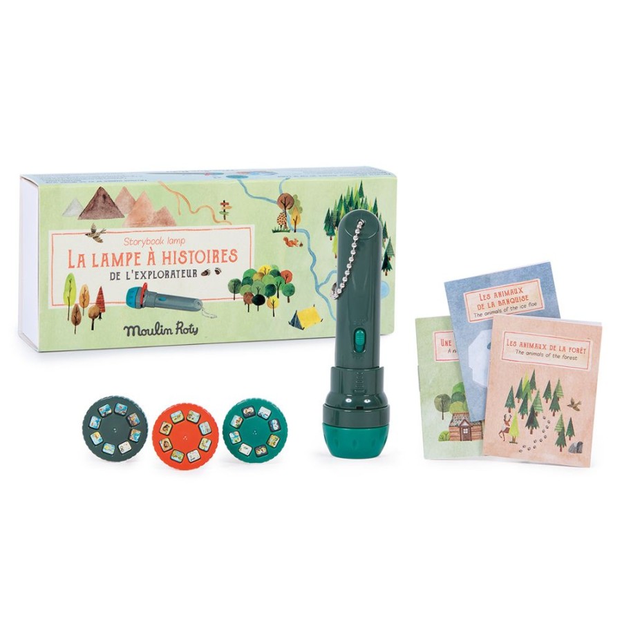 Moulin Roty Mes Premiers Jouets | Lampe A Histoires De L'Explorateur - Le Jardin Du Moulin
