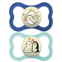 MAM Succion | Lot De 2 Sucettes Supreme Nuit - 6 Mois +