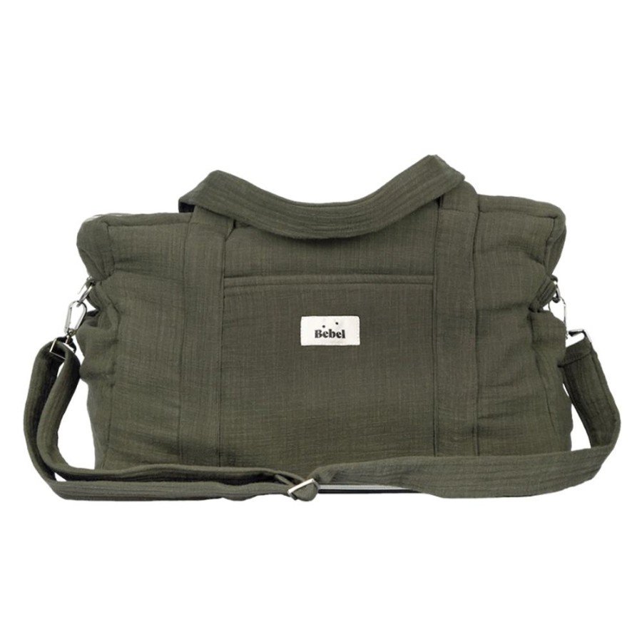 BEBEL Sac A Langer | Sac A Langer Effet Lin 24/48H - Kaki