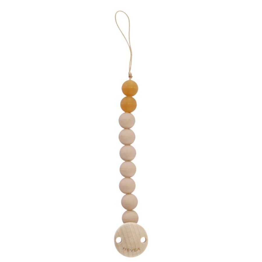HEVEA Succion | Attache Tetine - Sandy Nude