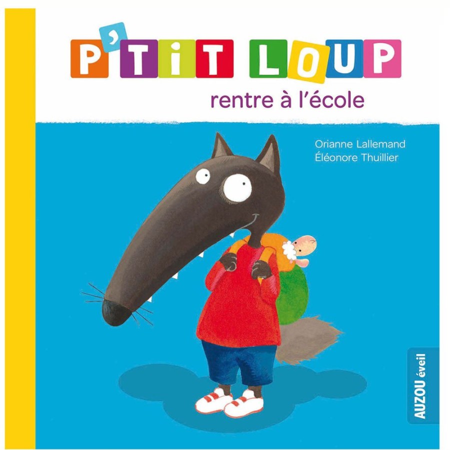 Auzou Livres | P'Tit Loup Rentre A L'Ecole