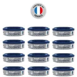Angelcare Couche | Lot De 12 Recharges Pour Poubelle Dress Up