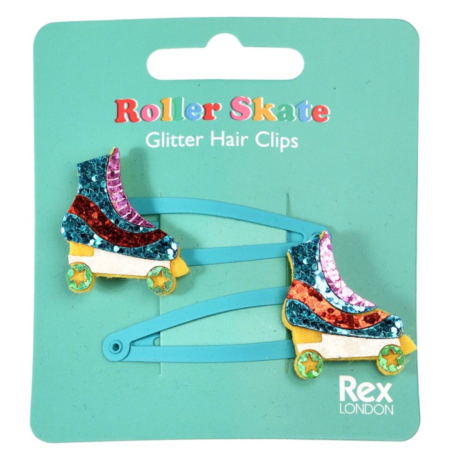 Rex London Barrettes | Lot De 2 Barrettes A Paillettes - Rollers