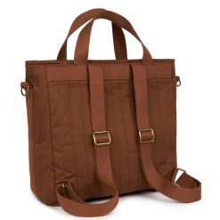 Nobodinoz Sac A Langer | Sac A Dos A Langer Hyde Park - Brick Brown