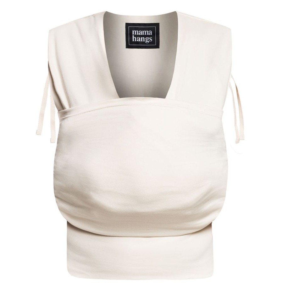 MAMA HANGS Porte Bebe | Porte-Bebe Carry & Pack Taille 2 - Ecru