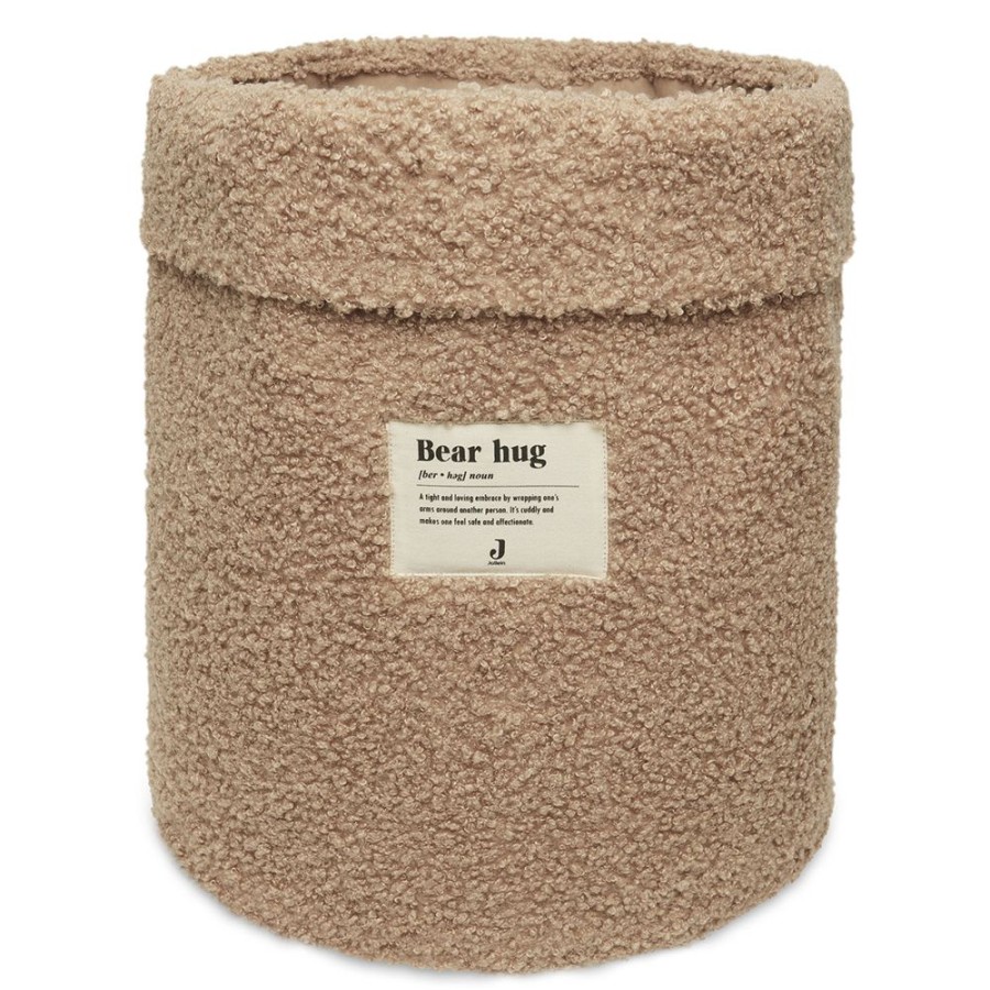 Jollein Rangement | Panier De Rangement Boucle - Biscuit