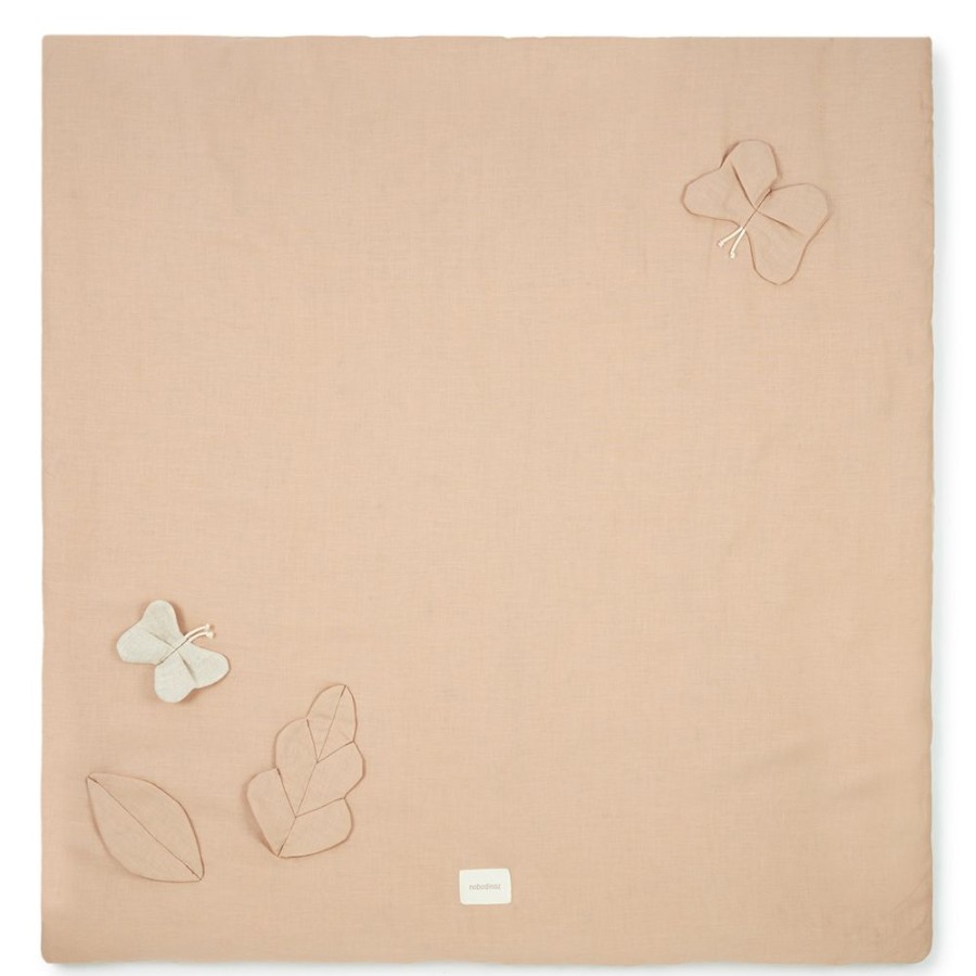 Nobodinoz Tapis D'Eveil | Tapis De Jeux Lin Francais - Sand