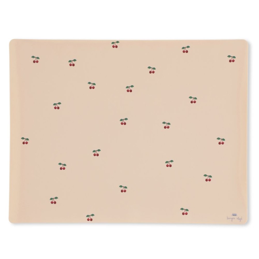 Konges Sløjd Repas | Set De Table Silicone - Cherry