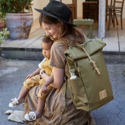LÄSSIG Sac A Langer | Sac A Dos A Langer Rolltop Green Label - Vert Olive
