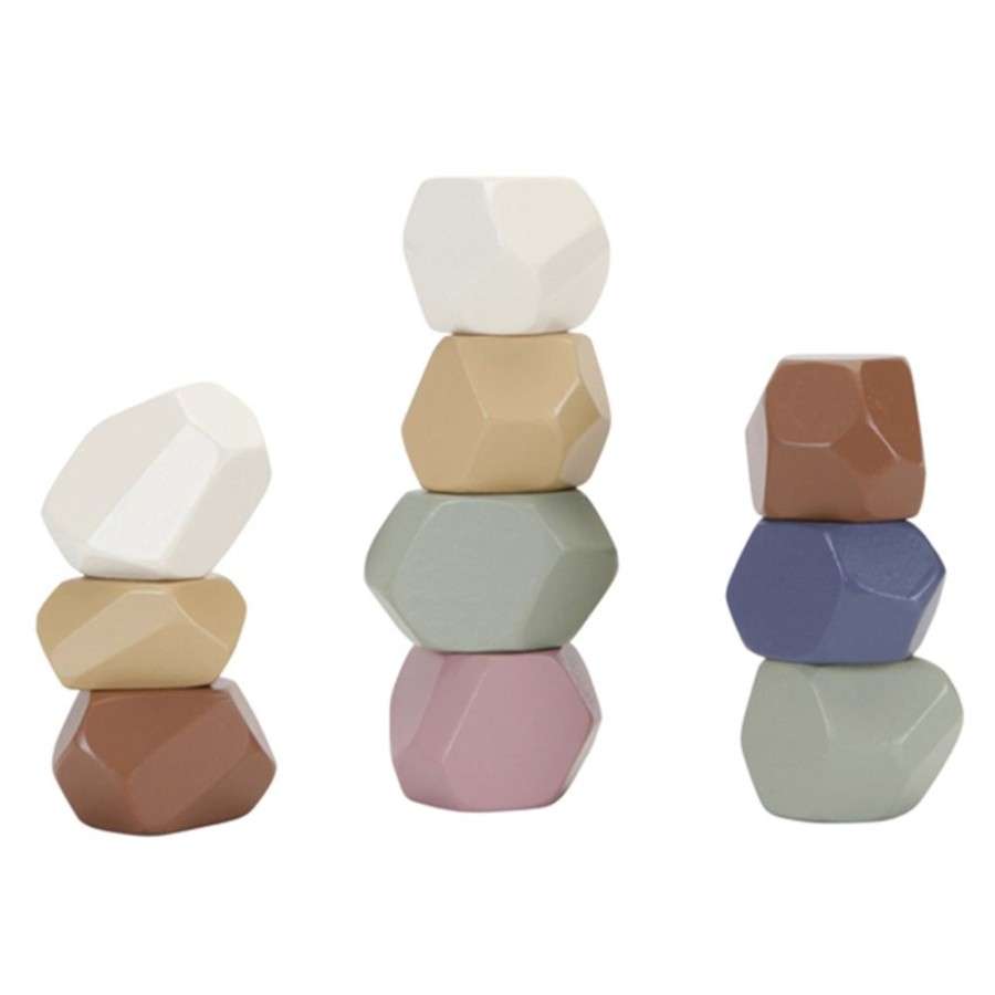 Little Dutch Mes Premiers Jouets | Pierres D'Equilibre En Bois Vintage