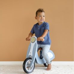 Little Dutch Trotteur & Porteur | Draisienne Scooter - Blue