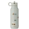 Liewood Repas | Gourde Falk Vehicles Dove Blue Mix - 350 Ml
