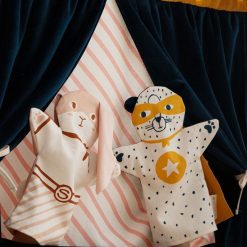 Nobodinoz Marionnette | Marionnette Lapin - Bloom Pink