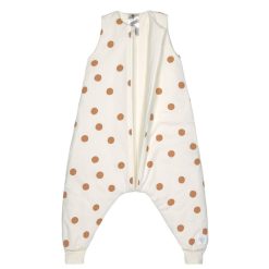 LÄSSIG Gigoteuse | Combinaison Pour Dormir Big Dots Blanc Casse - 2/3 Ans