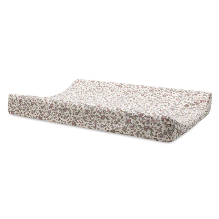 Jollein Matelas Et Housse A Langer | Housse Matelas A Langer - Retro Flowers