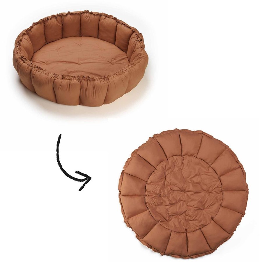 Play&Go Tapis D'Eveil | Tapis De Jeux Bloom - Tawny Brown