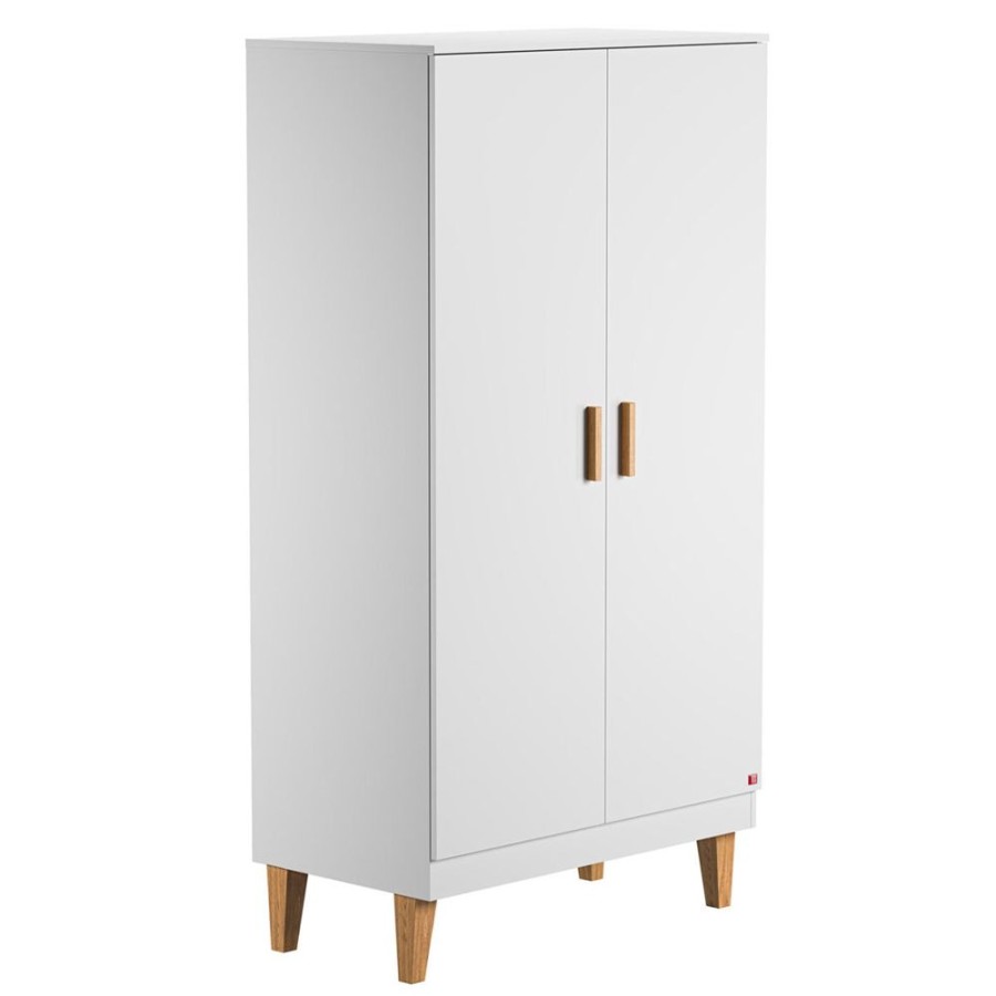 Vox Meubles Meuble Bebe | Armoire 2 Portes Lounge - Blanc