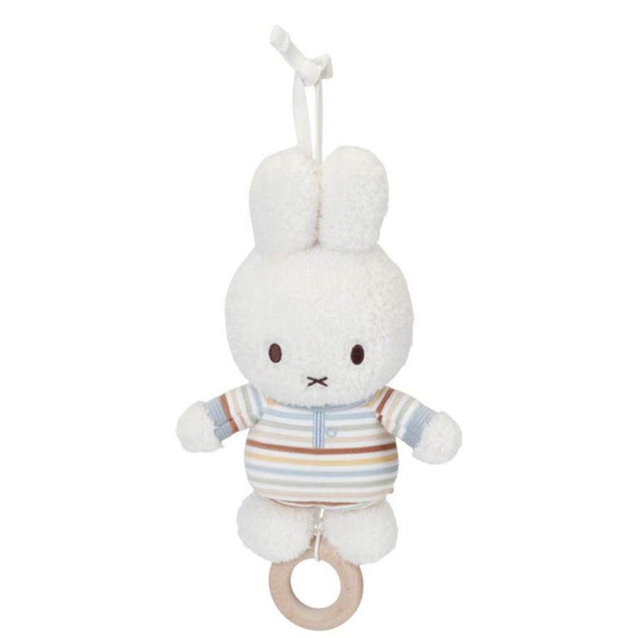 Little Dutch Mobile | Boite A Musique Miffy Vintage - Sunny Stripes