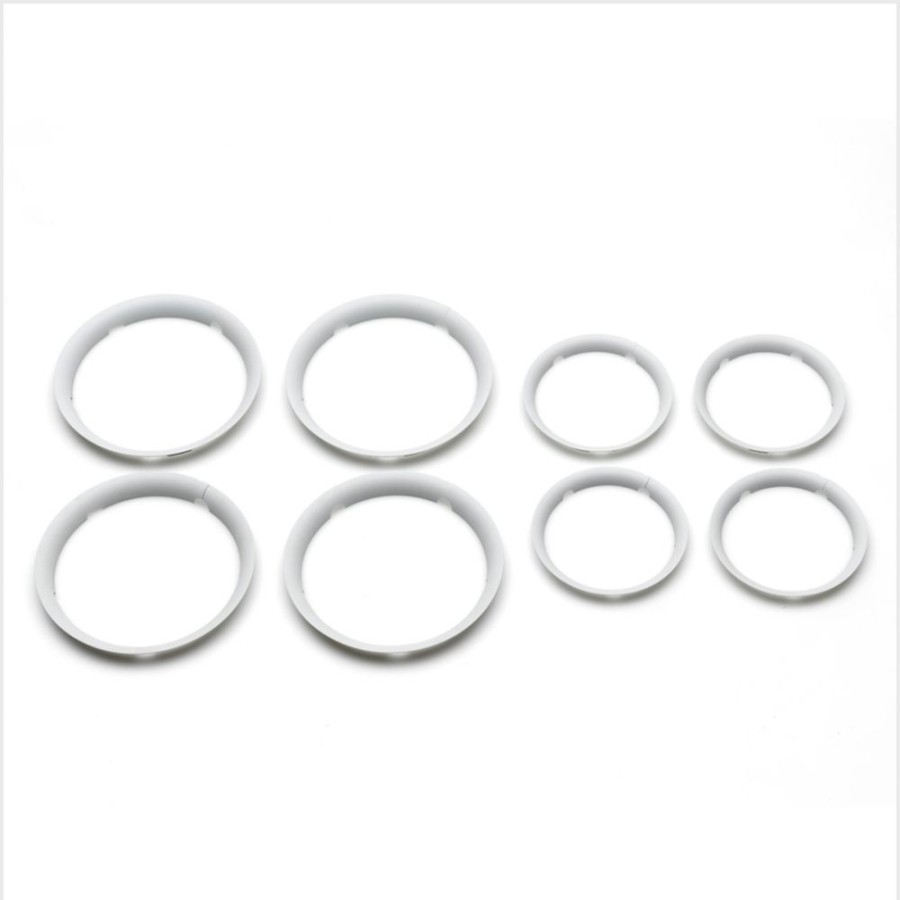 Bugaboo Accessoires Poussette | Lot De 8 Enjoliveurs Fox - Blanc