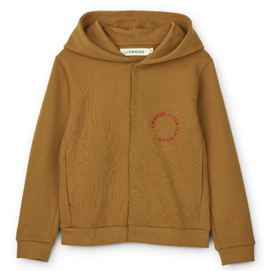 Liewood Haut Bebe | Veste A Capuche Idunn Golden Caramel - 2 Ans