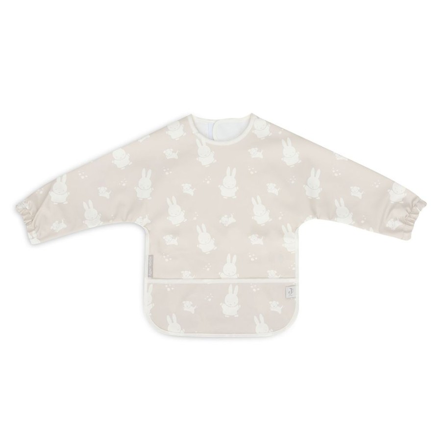 Jollein Bavoir | Bavoir Avec Manches Happy Miffy - Nougat
