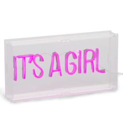 Childhome Veilleuse & Luminaire | Lampe Neon It'S A Girl