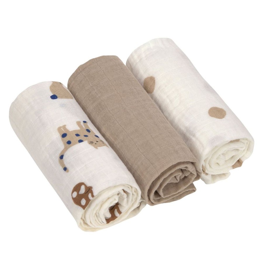 LÄSSIG Textile | Lot De 3 Langes Little Mateys - Bleu Roi