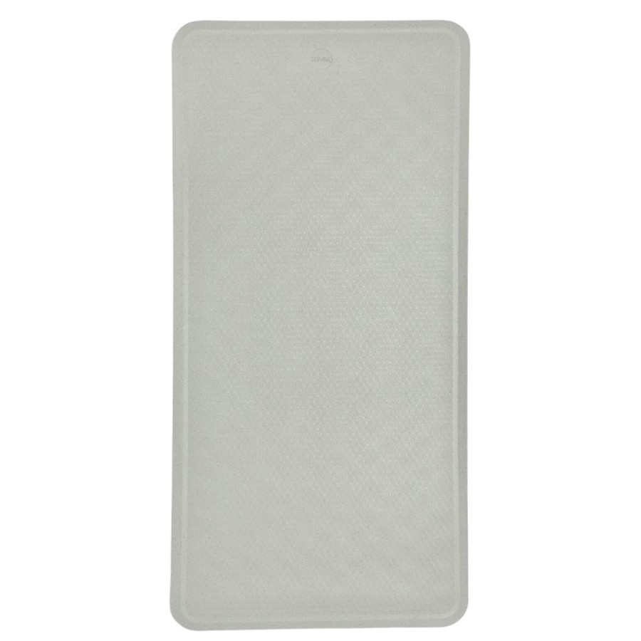 HEVEA Baignoire | Grand Tapis De Bain - Granite
