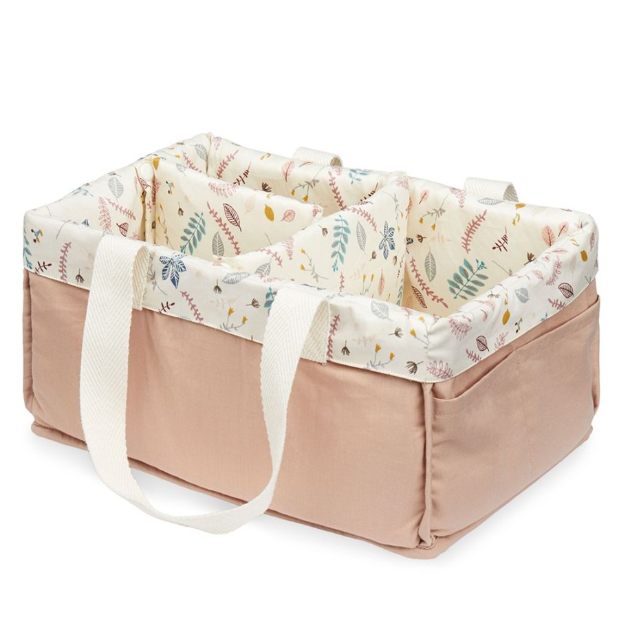 Camcam Copenhagen Rangement | Panier De Rangement - Pressed Leaves Rose