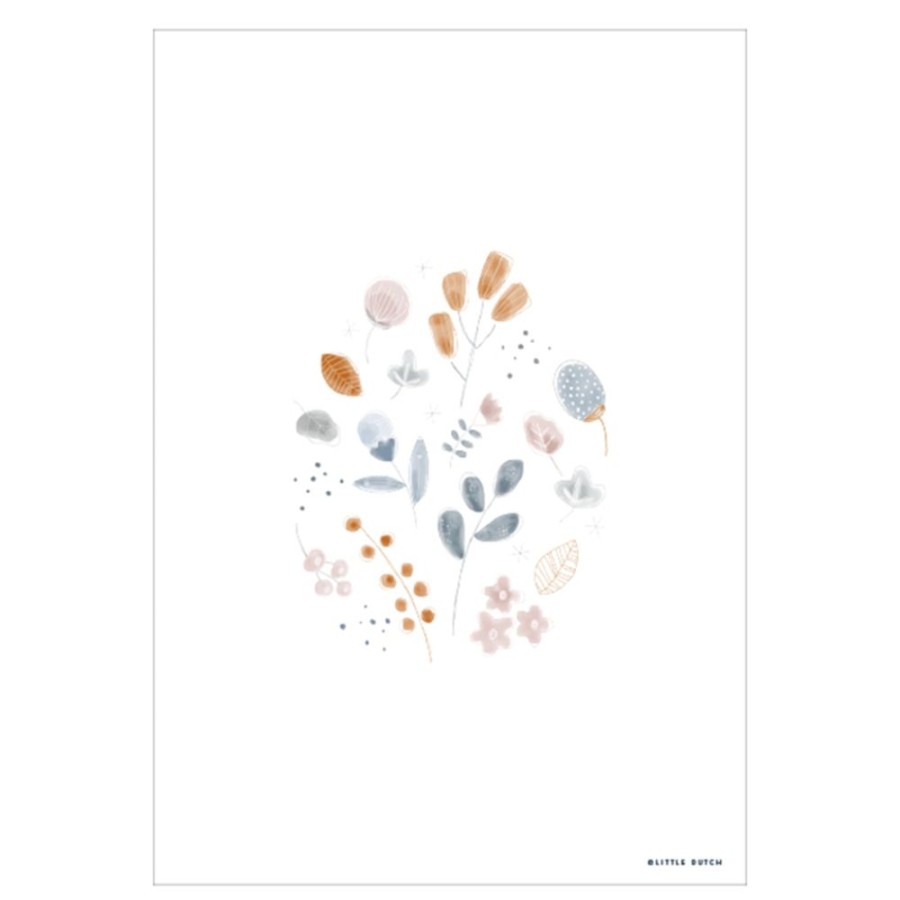 Little Dutch Decoration | Poster Reversible Spring Flowers