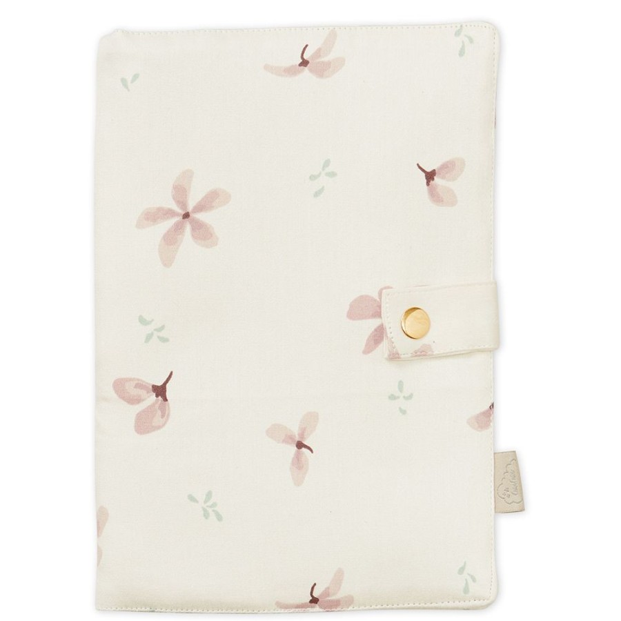 Camcam Copenhagen Textile | Protege-Carnet De Sante - Windflower Cream