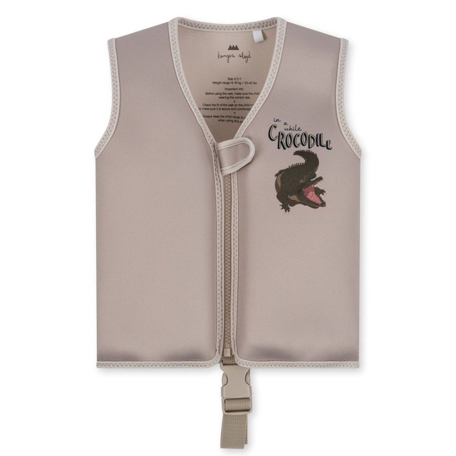 Konges Sløjd Accessoires Bebe | Gilet De Nage Crocodile - 2/3 Ans