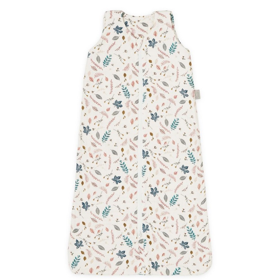 Camcam Copenhagen Gigoteuse | Gigoteuse Ete Pressed Leaves Rose - 0/6 Mois