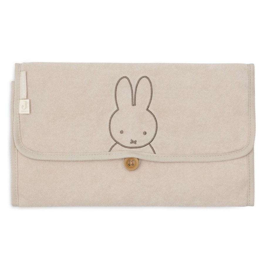 Jollein Matelas Et Housse A Langer | Tapis A Langer - Miffy Nougat